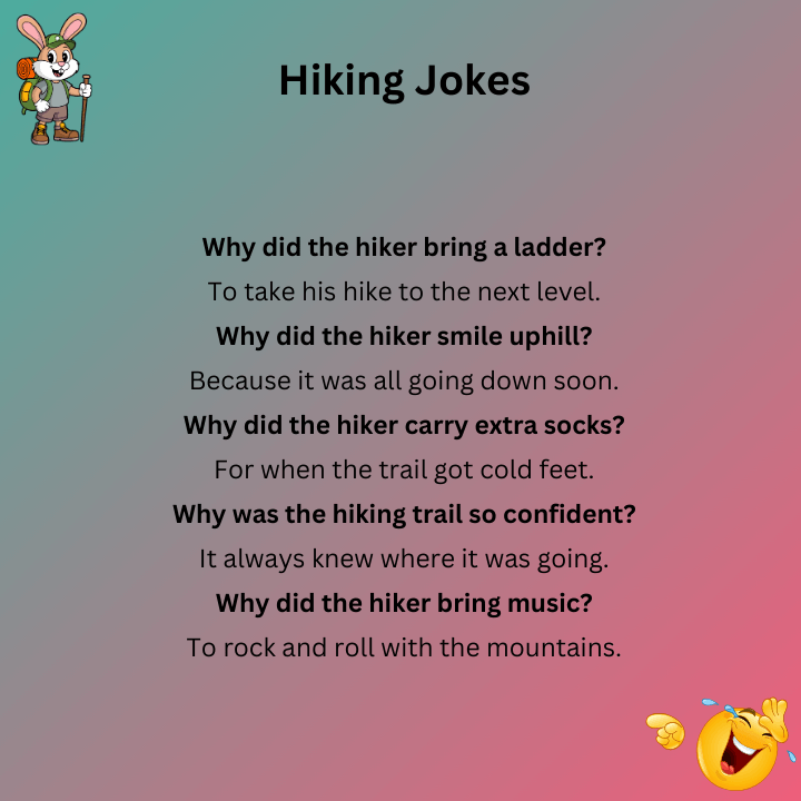 Short Funny Hiking Jokes