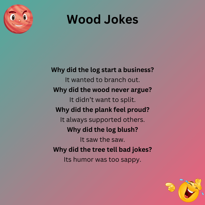 Wood Jokes One Liners