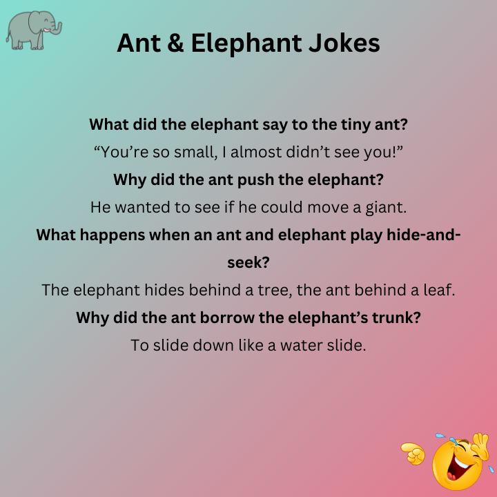 Ant & Elephant Jokes