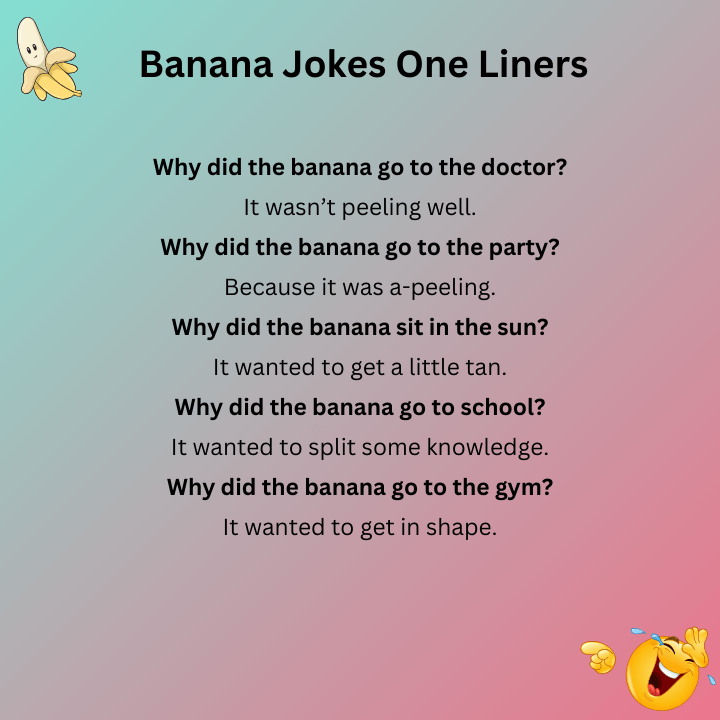 Banana Jokes One Liners 