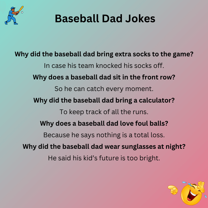 Baseball Dad Jokes