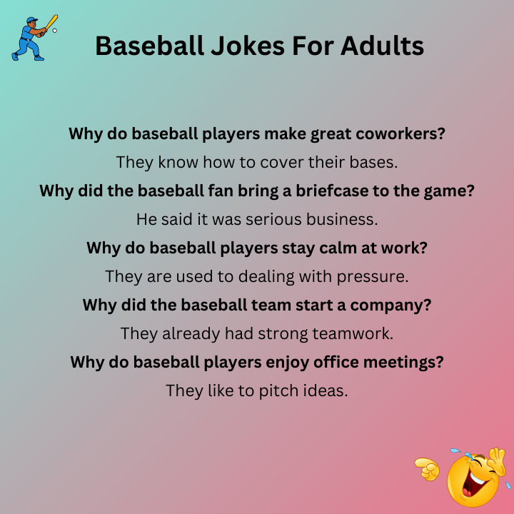 Baseball Jokes For Adults