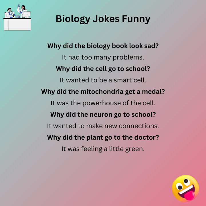 Biology Jokes Funny
