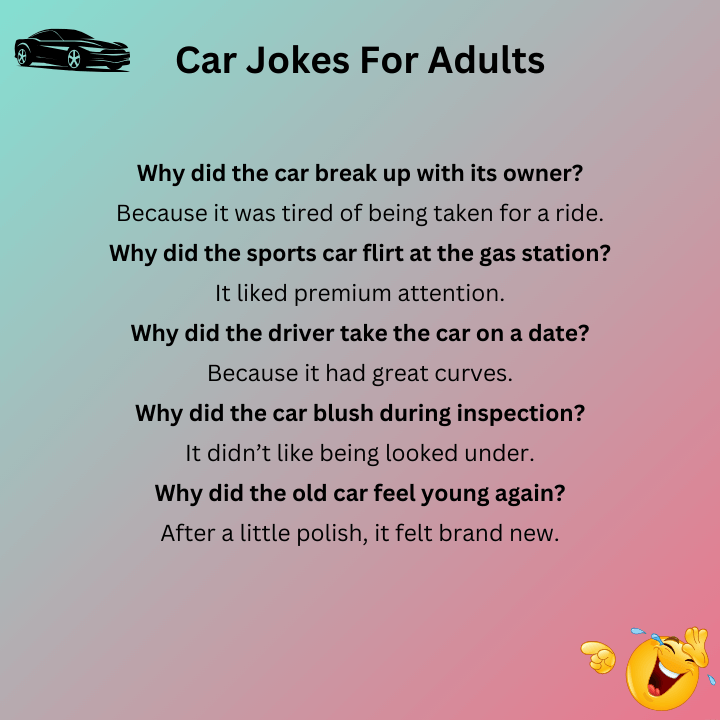 Car Jokes For Adults