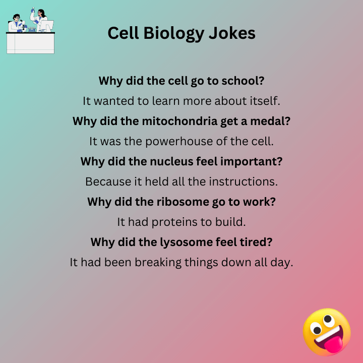 Cell Biology Jokes