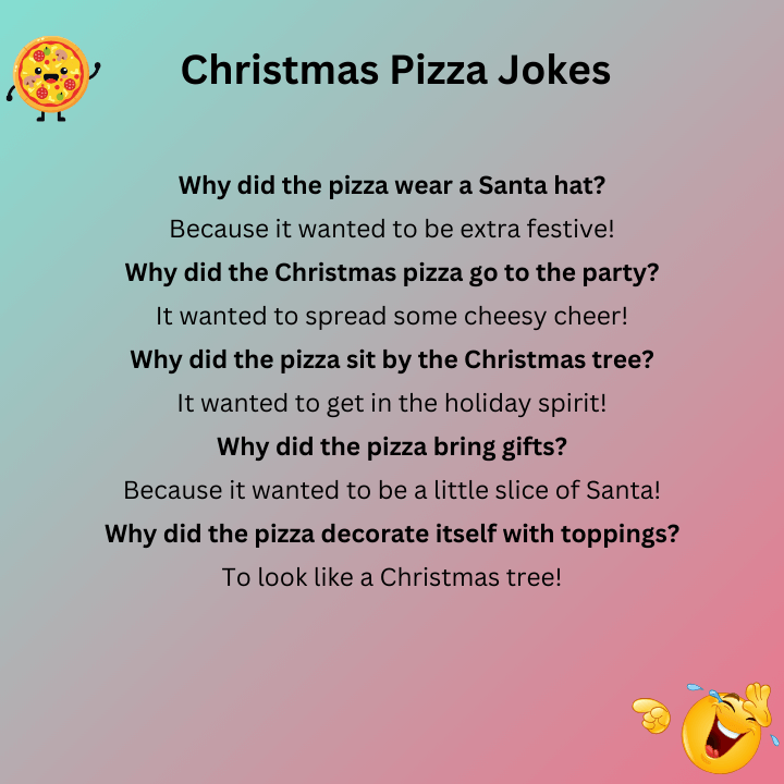 Christmas Pizza Jokes 