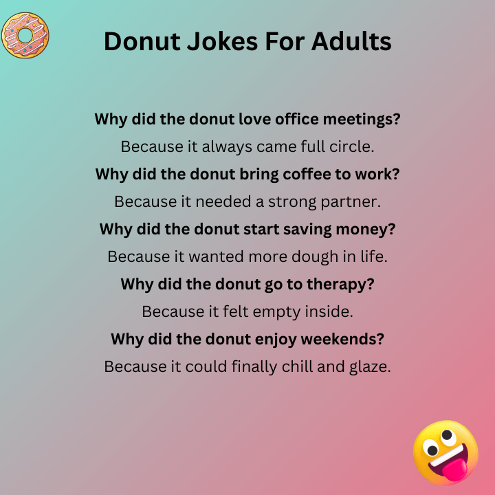 Donut Jokes For Adults