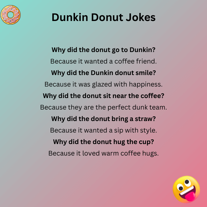 Dunkin Donut Jokes