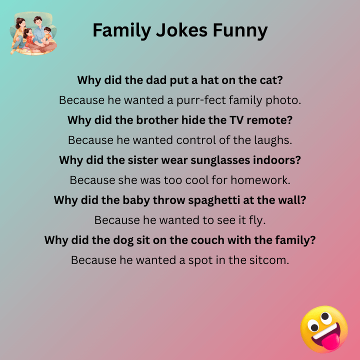 Family Jokes Funny