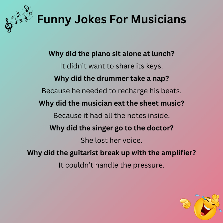 Funny Jokes For Musicians