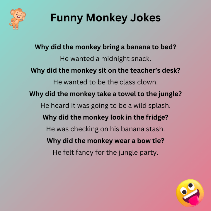 Funny Monkey Jokes