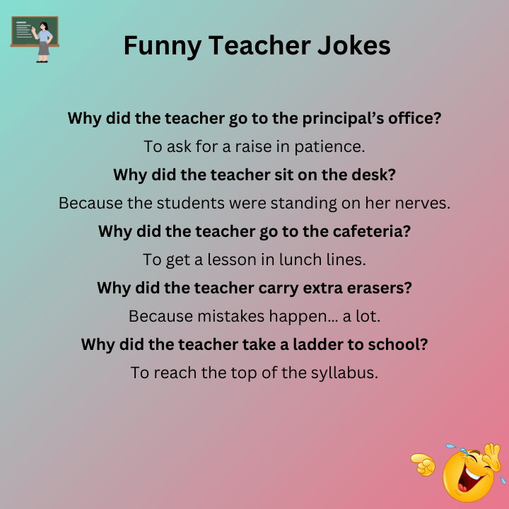 Funny Teacher Jokes