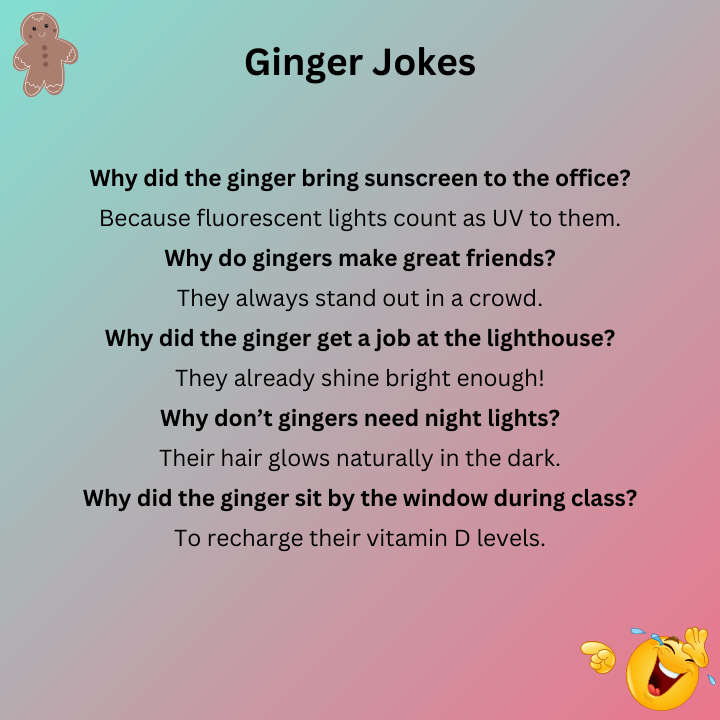 Ginger Jokes