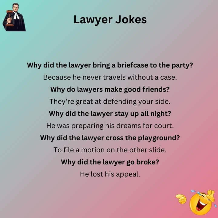 Lawyer Jokes For Lawyers