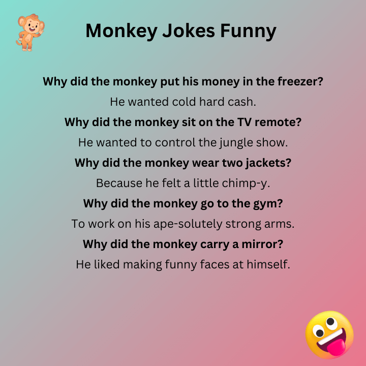 Monkey Jokes Funny