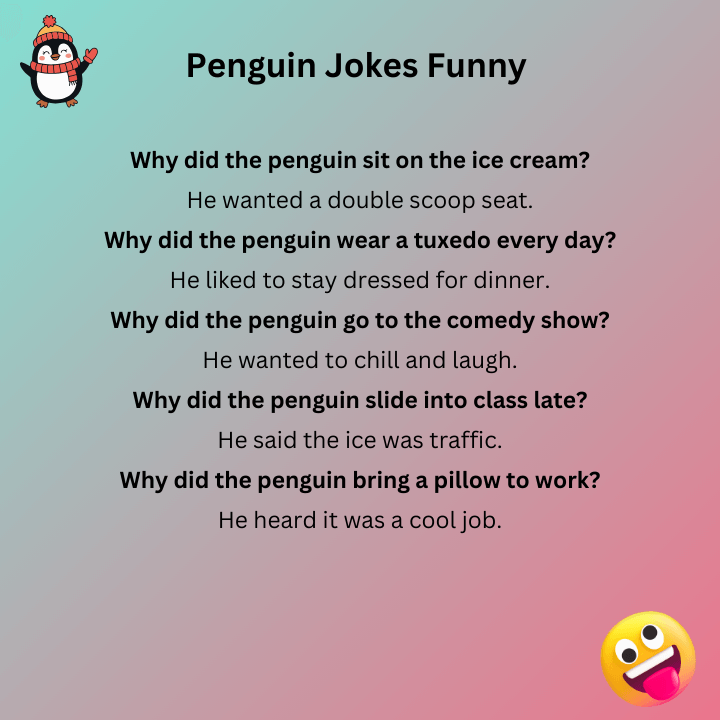 Penguin Jokes Funny