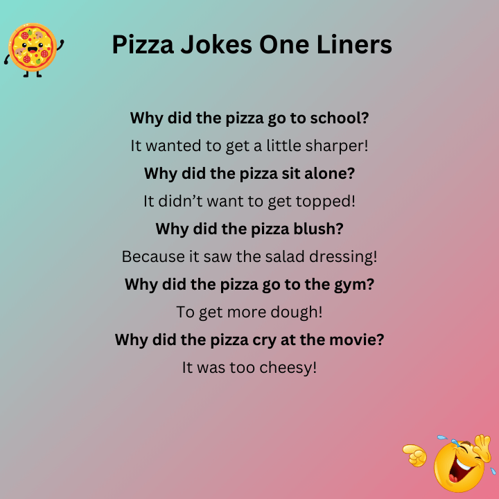 Pizza Jokes One Liners