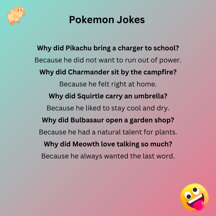 Pokemon Jokes