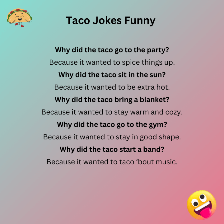 Taco Jokes Funny