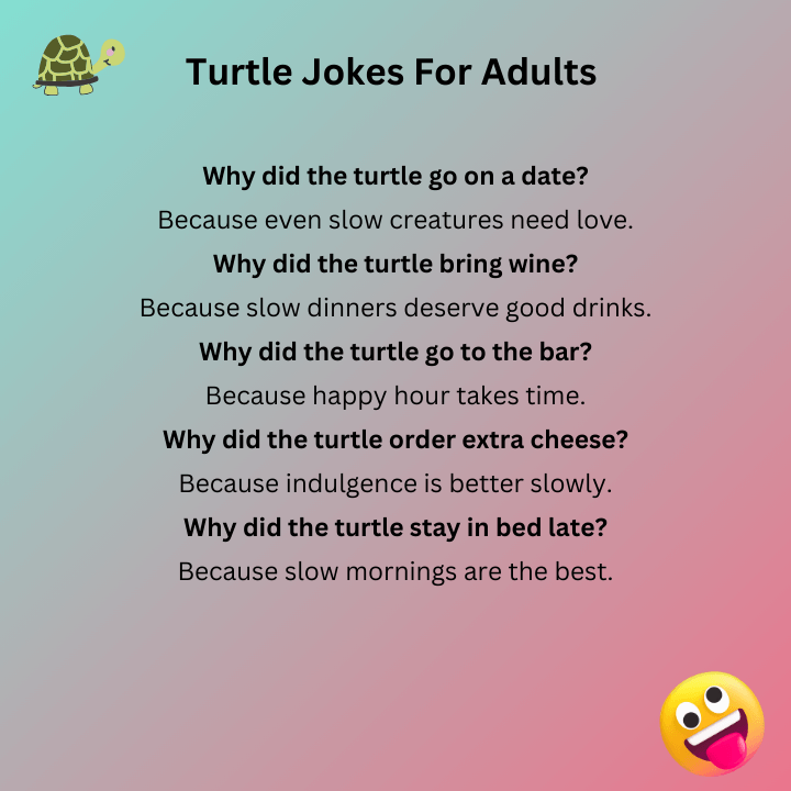 Turtle Jokes For Adults