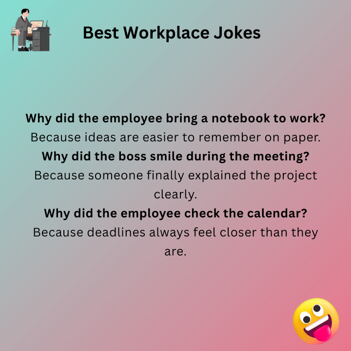 Best Workplace Jokes