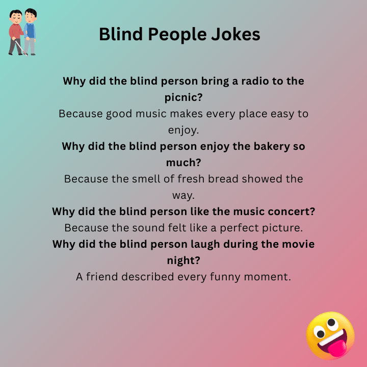 Blind People Jokes