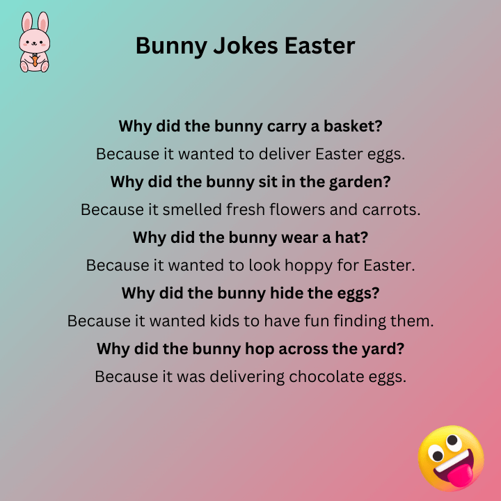 Bunny Jokes Easter