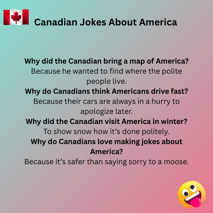 Canadian Jokes About America