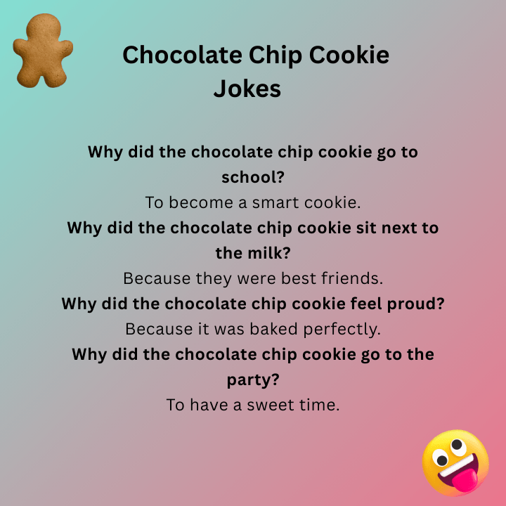 Chocolate Chip Cookie Jokes