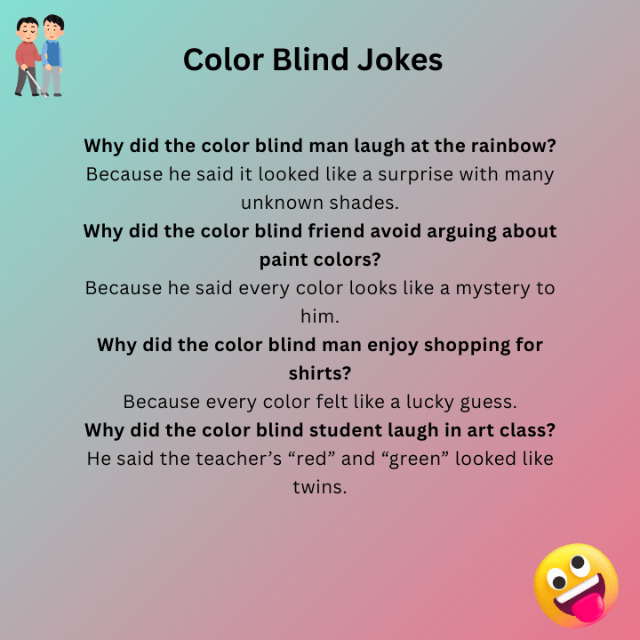 Color Blind Jokes
