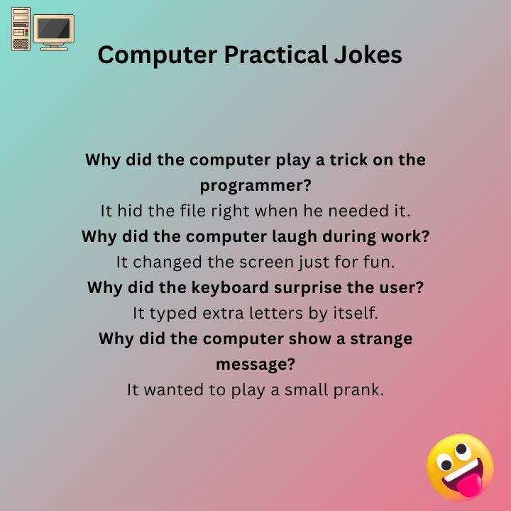 Computer Practical Jokes