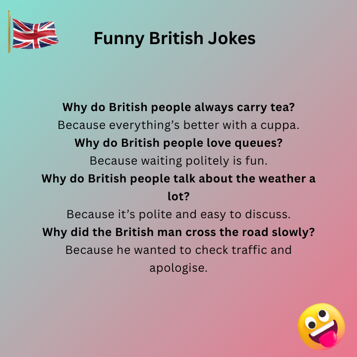 Funny British Jokes