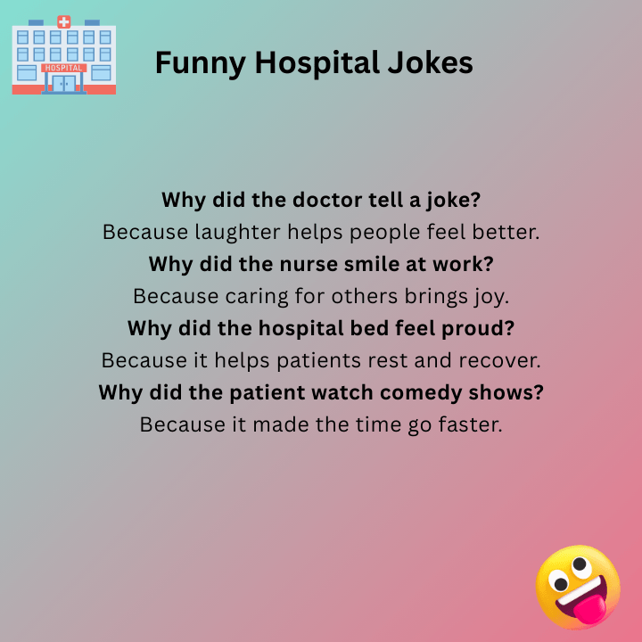 Funny Hospital Jokes