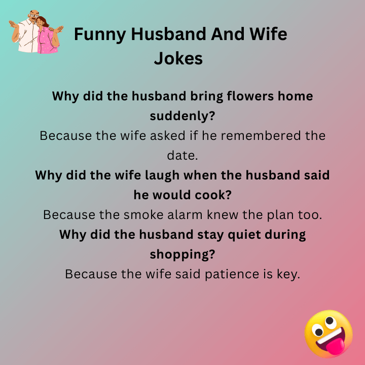 Funny Husband And Wife Jokes