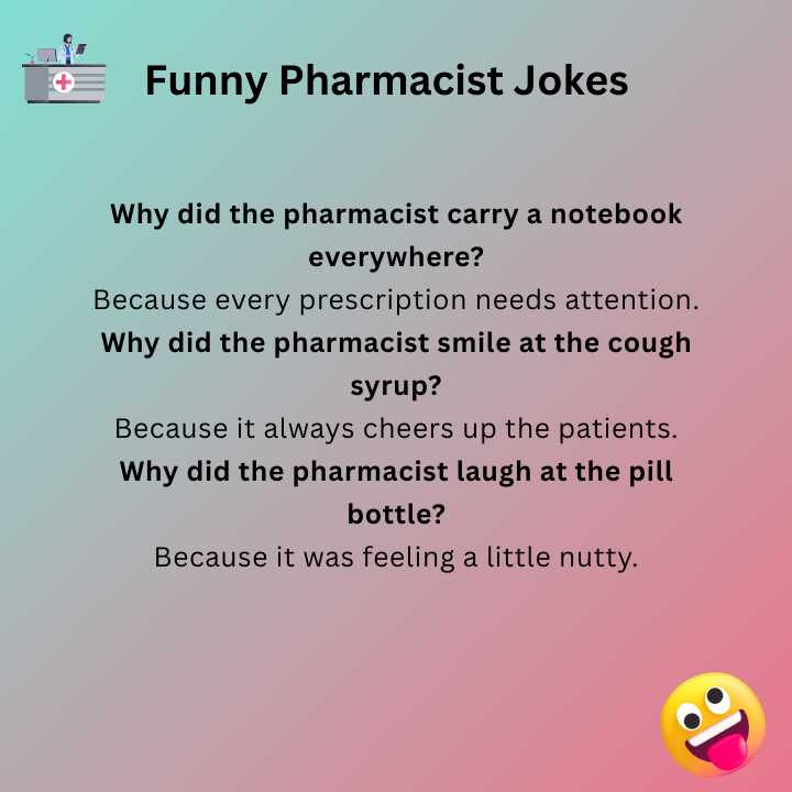 Funny Pharmacist Jokes