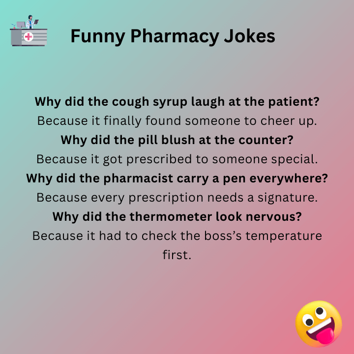 Funny Pharmacy Jokes