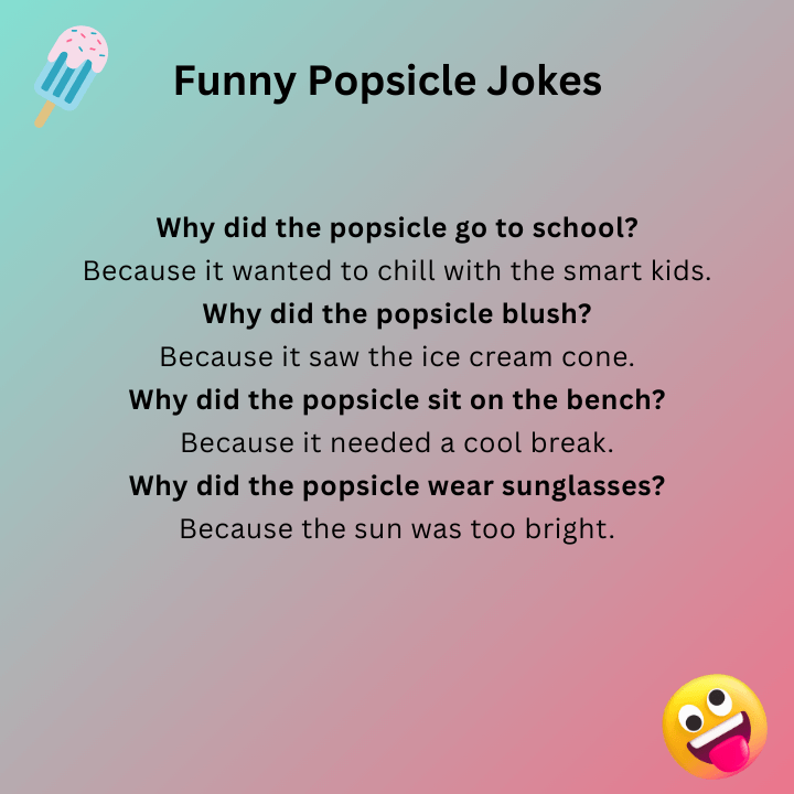 Funny Popsicle Jokes