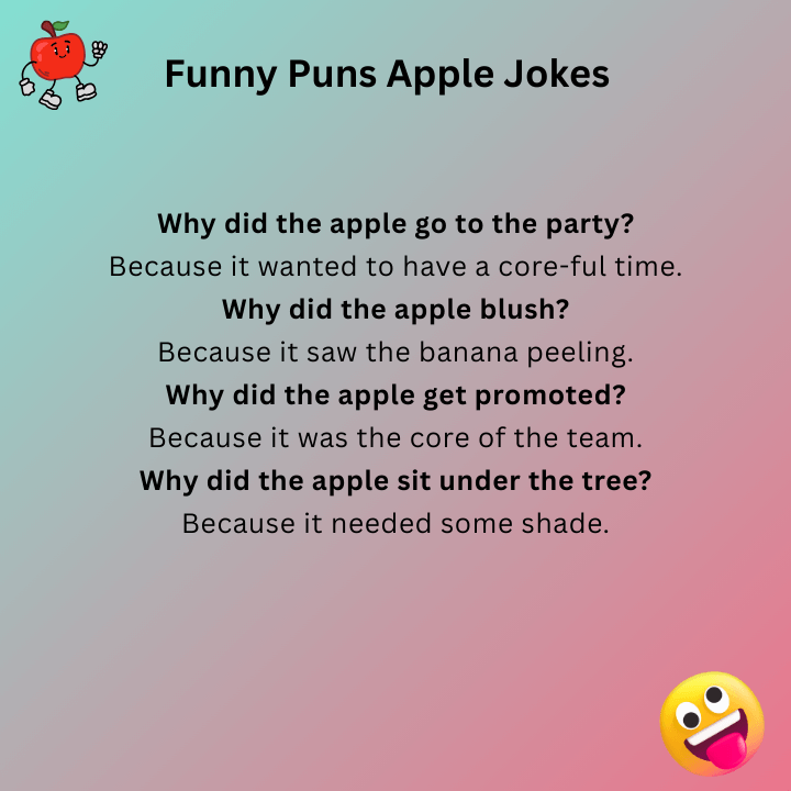 Funny Puns Apple Jokes