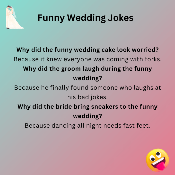 Funny Wedding Jokes