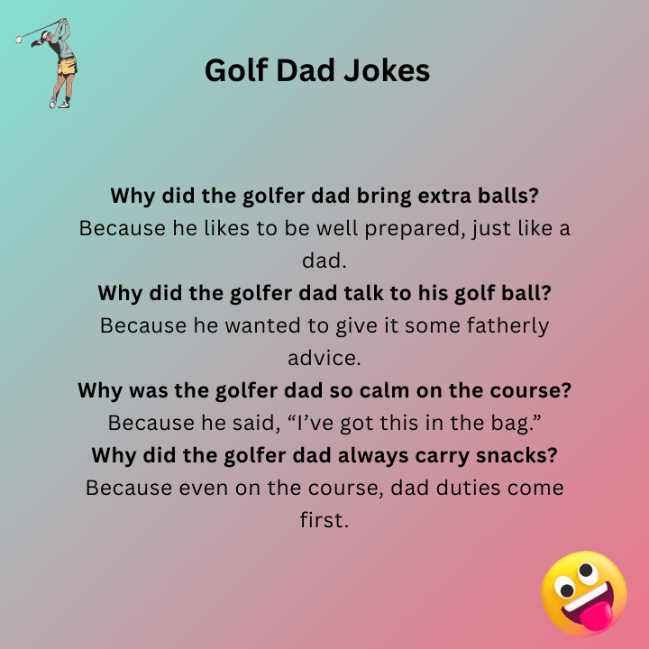 Golf Dad Jokes