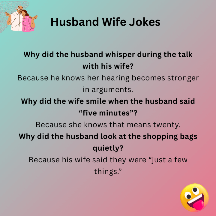 Husband Wife Jokes