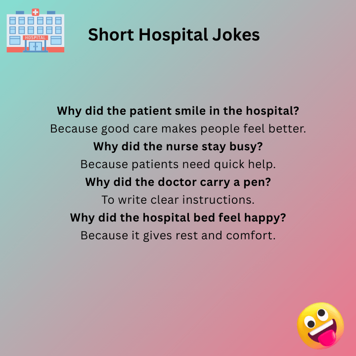 Short Hospital Jokes