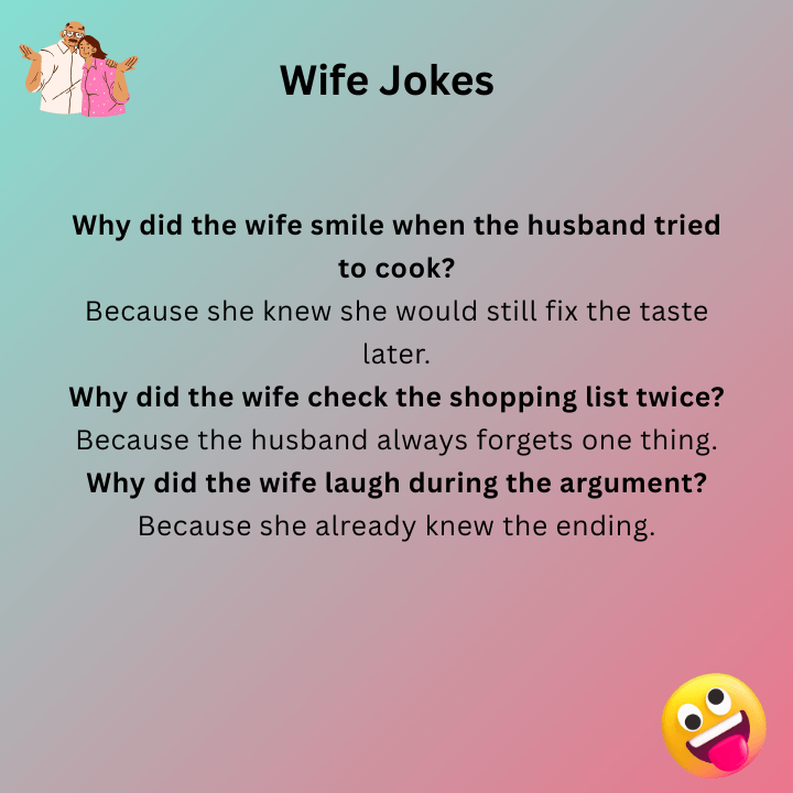 Wife Jokes