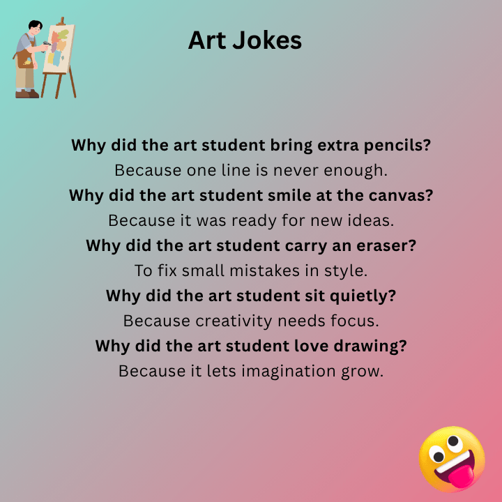 Art Jokes For Students
