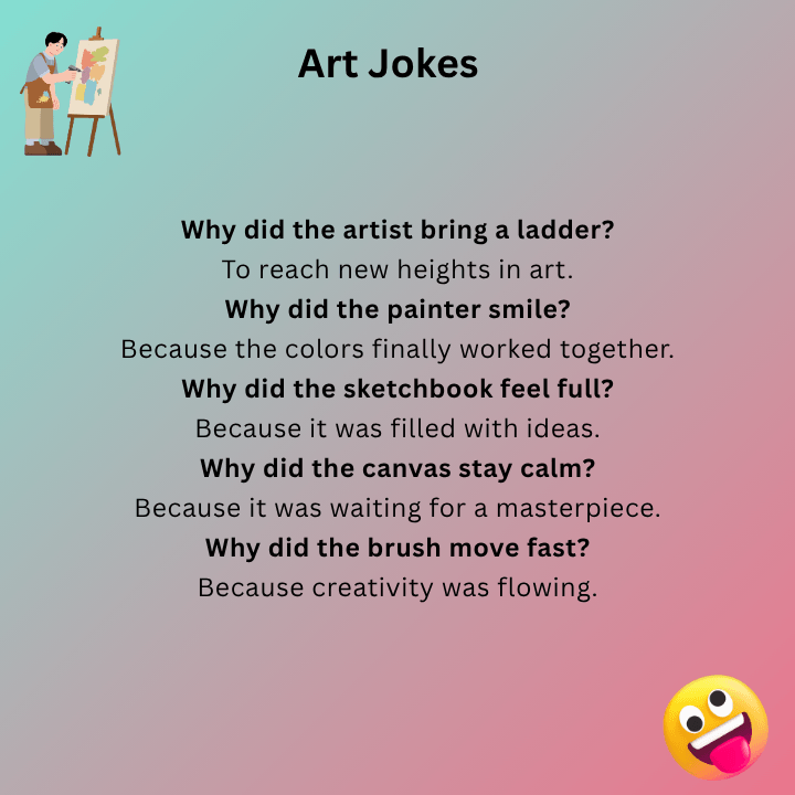 Art Jokes One Liners