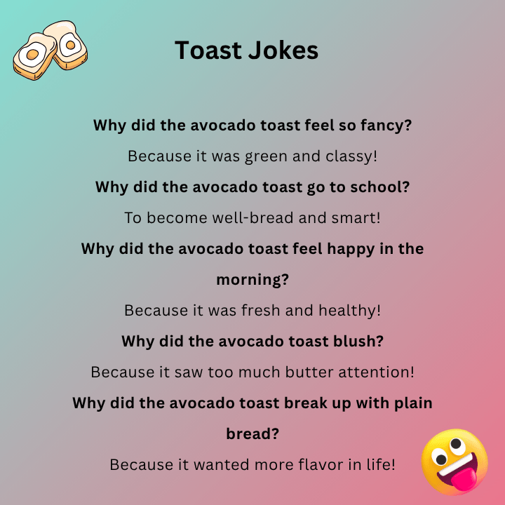 Avocado Toast Jokes