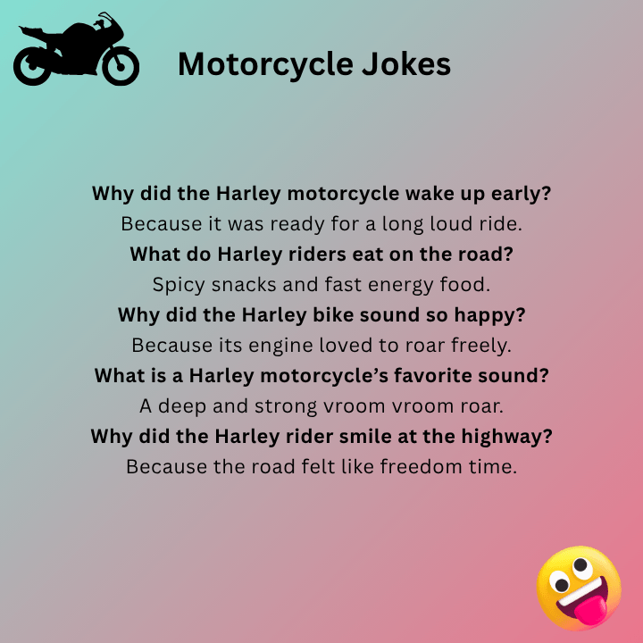 Harley Motorcycle Jokes