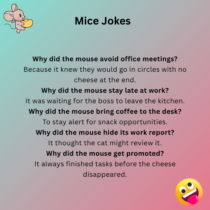 Mice Jokes For Adults