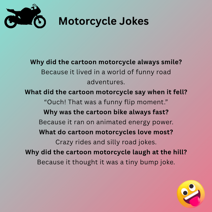 Motorcycle Jokes Cartoons