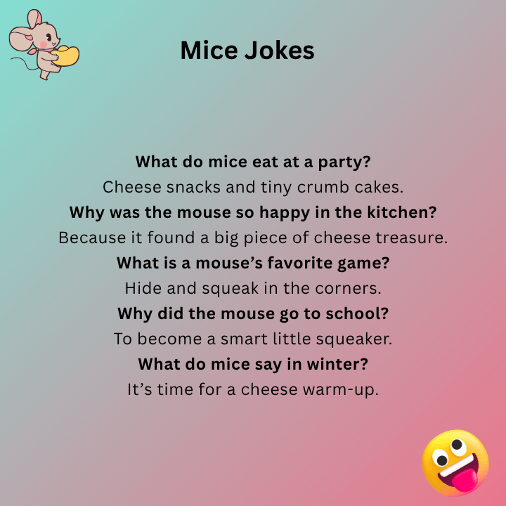 Short Mice Jokes